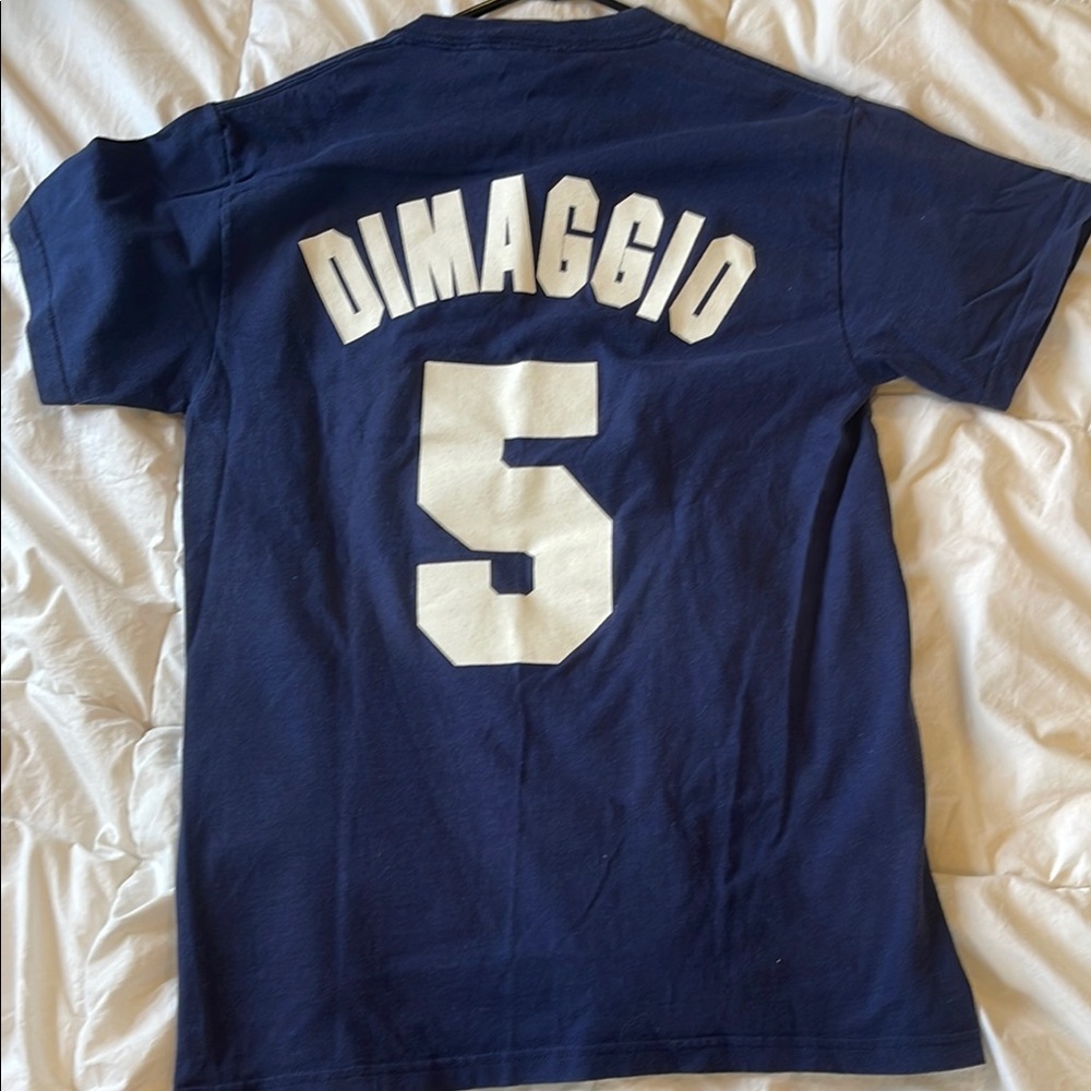 Navy Blue Dimaggio T-Shirt kids large/women’s small DiMaggio t shirt